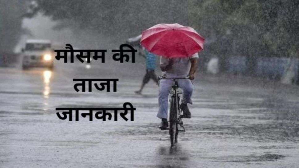 Haryana Weather Update: हरियाणा के 10 जिलों में मिलेगी गर्मी से राहत, झमाझम बरसेंगे बादल, जाने मौसम की जानकारी