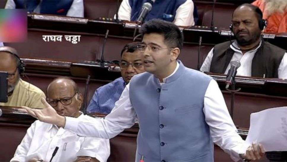 Raghav Chadha suspended from Rajya Sabha: राज्य सभा से आप नेता राघव चड्ढा को किया गया निष्कासित