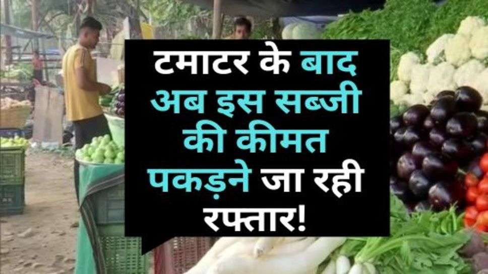 Tomato Price : टमाटर के बाद अब इस सब्जी की कीमत पकड़ने जा रही रफ्तार!