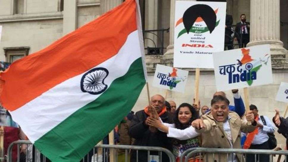 Protest against Khalistanis in London: 19 मार्च को लंदन में हुई शर्मनाक घटना का विरोध करने तीरंगा लेकर पहुंचे सैंकड़ों भारतीय