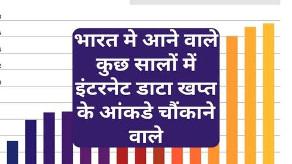 India Internet Data Usage Statistics In 2028: भारत मे आने वाले कुछ सालों में इंटरनेट डाटा खप्त के आंकडे चौंकाने वाले