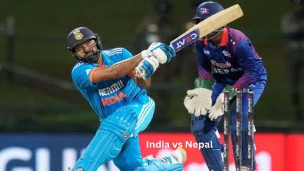 India vs Nepal: DLS मेथड के साथ शुरू हुआ मैच, 145 रनों का मिला था लक्ष्य