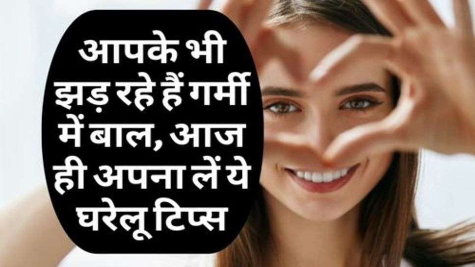 Hair Care Tips : आपके भी झड़ रहे हैं गर्मी में बाल, आज ही अपना लें ये घरेलू टिप्स