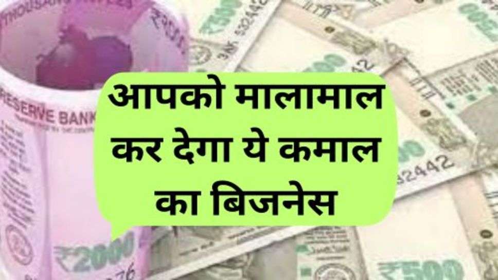 Business Idea: आपको मालामाल कर देगा ये कमाल का बिजनेस