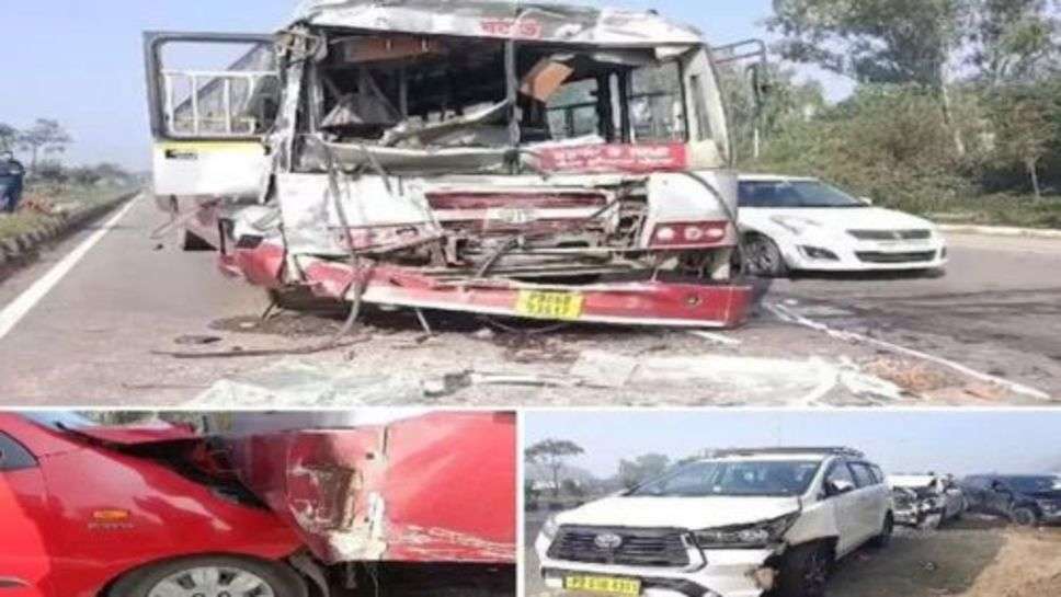 Punjab Road Accident : पंजाब में बड़ा सड़का हादसा, एक साथ टकराई 100 गाड़ियां