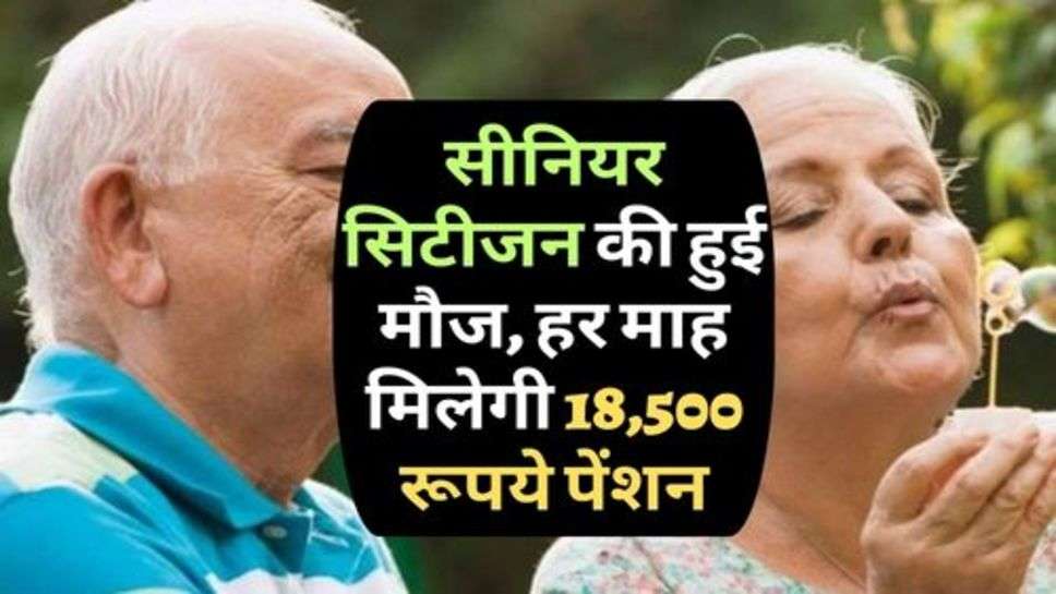 PM Scheme : सीनियर सिटीजन की हुई मौज, हर माह मिलेगी 18,500 रूपये पेंशन