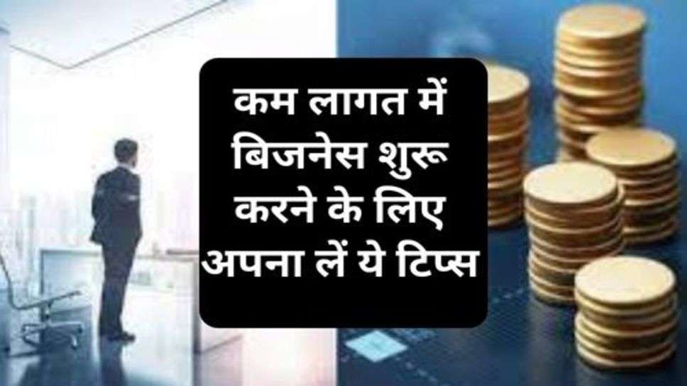 Business Tips : कम लागत में बिजनेस शुरू करने के लिए अपना लें ये टिप्स, बन जाओगे करोड़पति