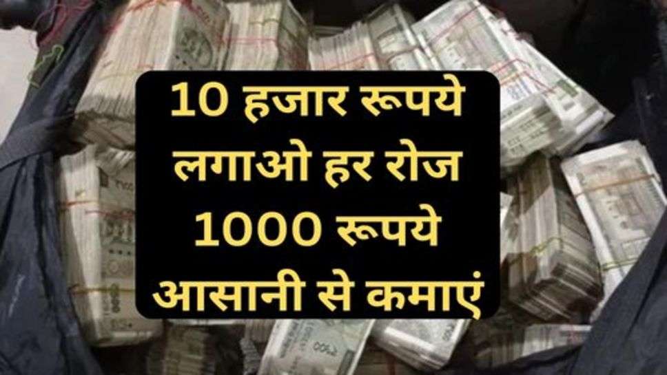 Business Idea: 10 हजार रूपये लगाओ हर रोज 1000 रूपये आसानी से कमाएं