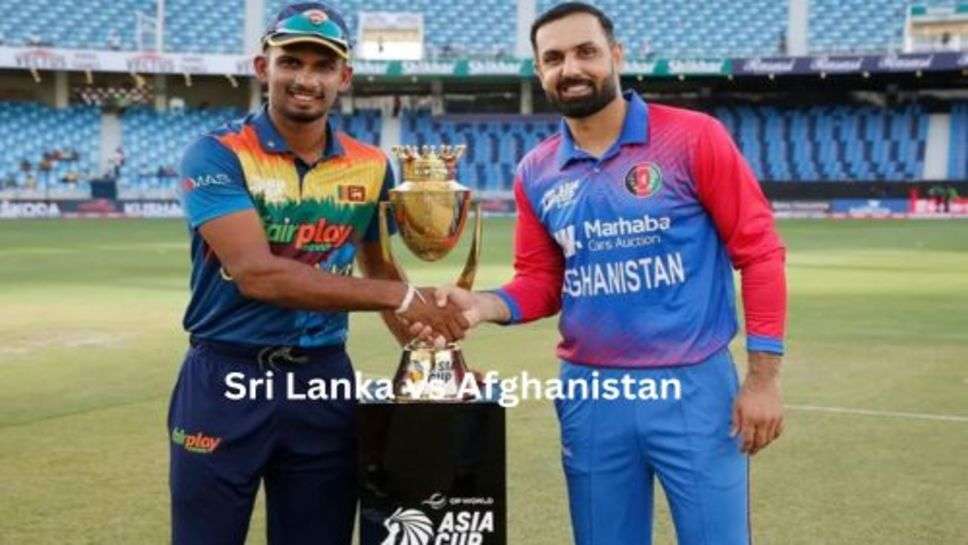 Sri Lanka vs Afghanistan: आज होंगा श्रीलंका और अफगानिस्तान के बीच मुकाबला, अफगानिस्तान के लिए करो या मरो की स्थिति