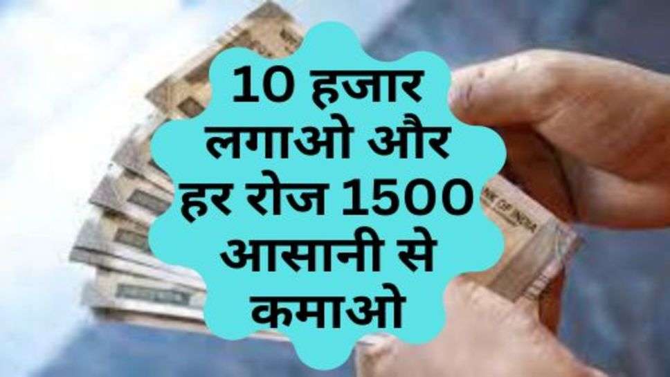 Business Idea: 10 हजार लगाओ और हर रोज 1500 आसानी से कमाओ