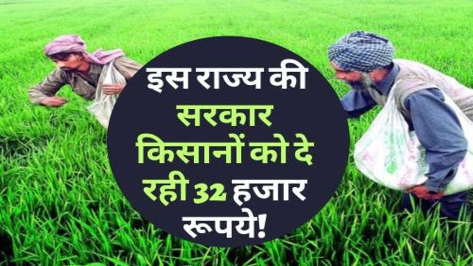 Crop Insurance Policy : इस राज्य की सरकार किसानों को दे रही 32 हजार रूपये! आप भी करें आवेदन