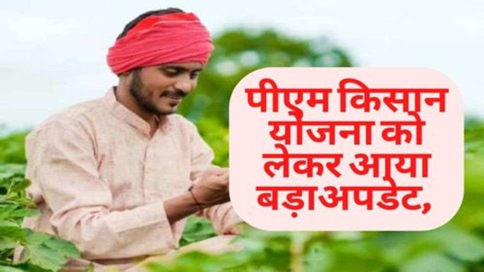 PM Kisan Yojana Update : पीएम किसान योजना को लेकर आया बड़ा अपडेट, इन लोगों को मिलेगी 13वीं किस्त