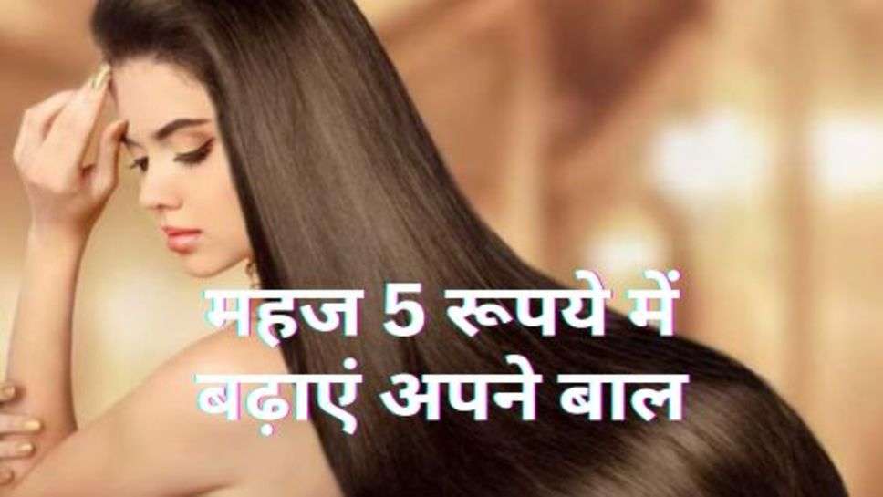 Hair Care : महज 5 रूपये में बढ़ाएं अपने बाल, ऐसे करें तैयार