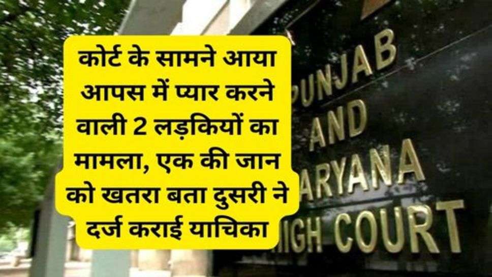 Same Sexual Case in High Court: कोर्ट के सामने आया आपस में प्यार करने वाली 2 लड़कियों का मामला, एक की जान को खतरा बता दुसरी ने दर्ज कराई याचिका