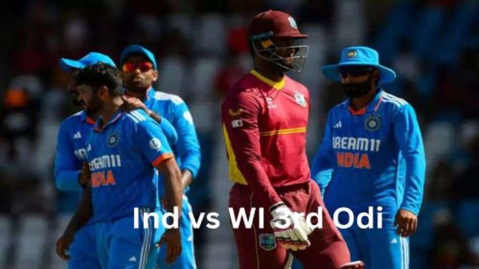 Ind vs WI 3rd Odi 2023: वेस्टइंडीज के खिलाफ भारत की बड़ी जीत