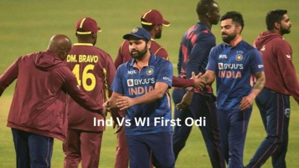 Ind Vs WI First Odi: इंडिया और वेस्टइंडीज के बीच पहला मैच आज, टीम इंडिया मे डेबयू मैच खेलने उतरेगा ये धाक्कड़ खिलड़ी