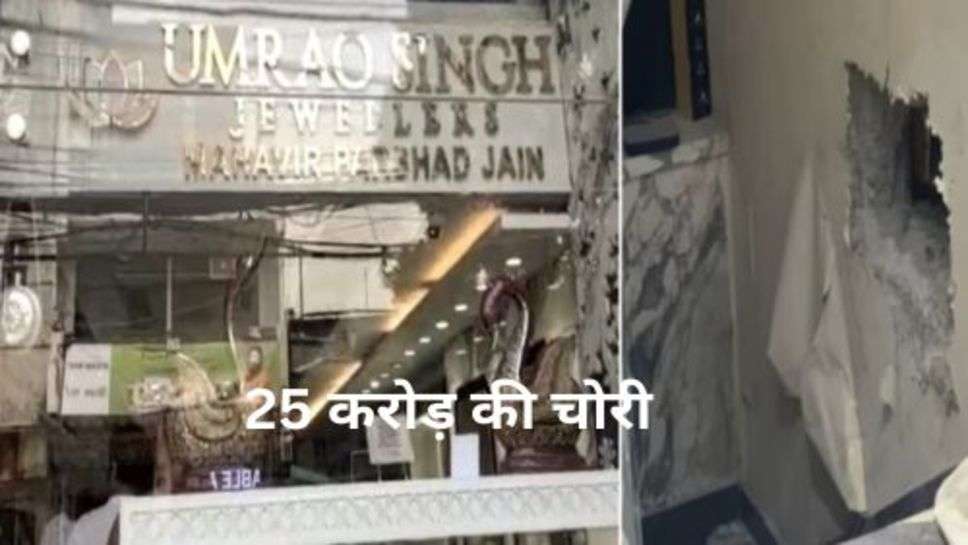 Delhi 25 Crore Robbery: दिल्ली में 25 करोड़ की चोरी को ऐसे दिया गया था अंजाम, 2 चोर गिरफ्तार