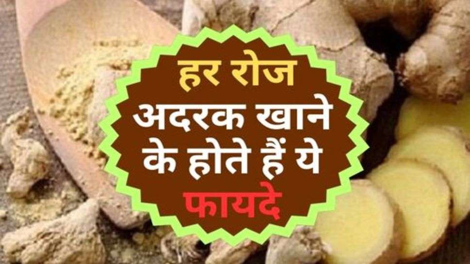 Benefits of Ginger : हर रोज अदरक खाने के होते हैं ये फायदे, जान लें अभी