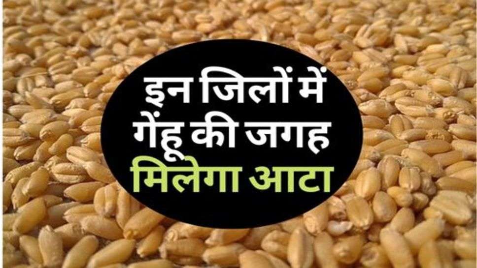 Ration Card : फ्री राशन वालों के लिए जरूरी सुचना, इन जिलों में गेंहू की जगह मिलेगा आटा