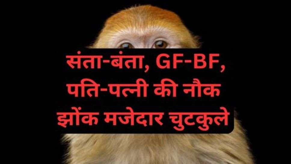 Funny Jokes: संता-बंता, GF-BF, पति-पत्नी की नौक झोंक मजेदार चुटकुले