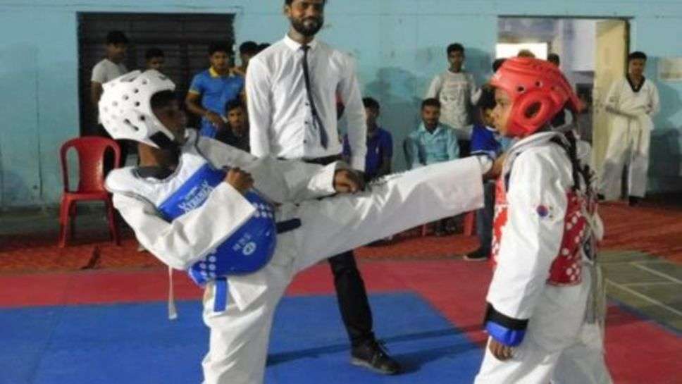 Taekwondo Competition : 9 वीं जिला स्तरीय ताइक्वांडो प्रतियोगिता का आयोजन