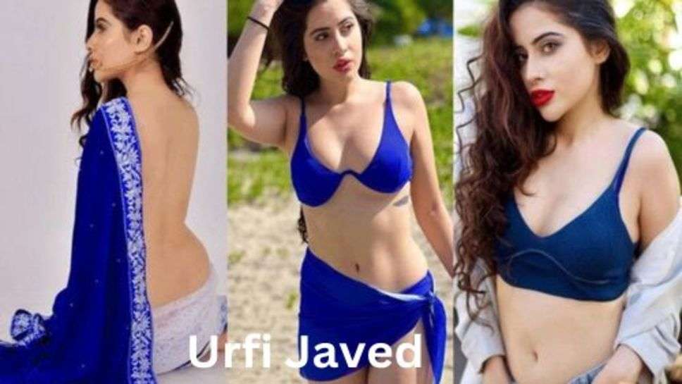 Urfi Javed: उर्फी जावेद ने नीले मोतियों से बनाया अपर टॉप,फिर कैंची से उसे काट ड़ाला,जिसे देख फैंश के उड़े होश