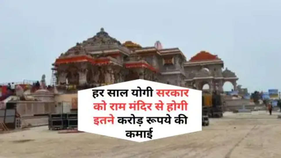 Government will Earn So Many cr Ram Mandir : हर साल योगी सरकार को राम मंदिर से होगी इतने करोड़ रूपये की कमाई 