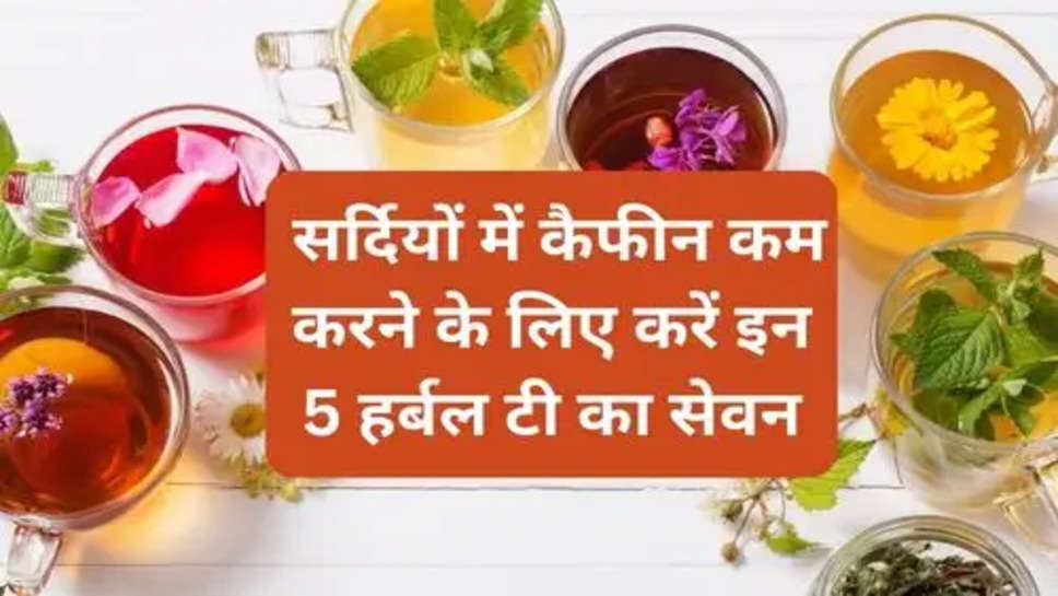 Winter Health Tips  :   सर्दियों में कैफीन कम करने के लिए करें इन 5 हर्बल टी का सेवन