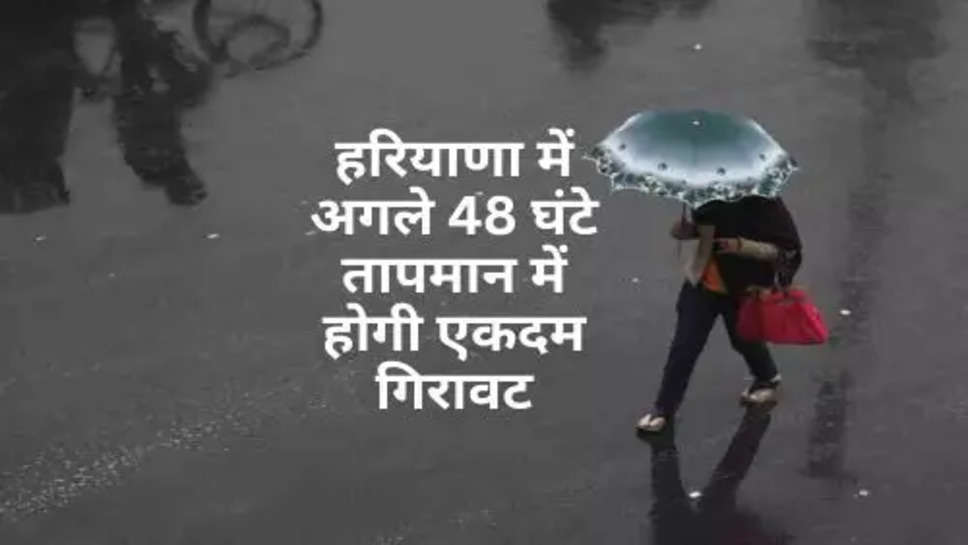 Temperature in Haryana : हरियाणा में अगले 48 घंटे तापमान में होगी एकदम गिरावट, देखी नहीं होगी इतनी ठंड 