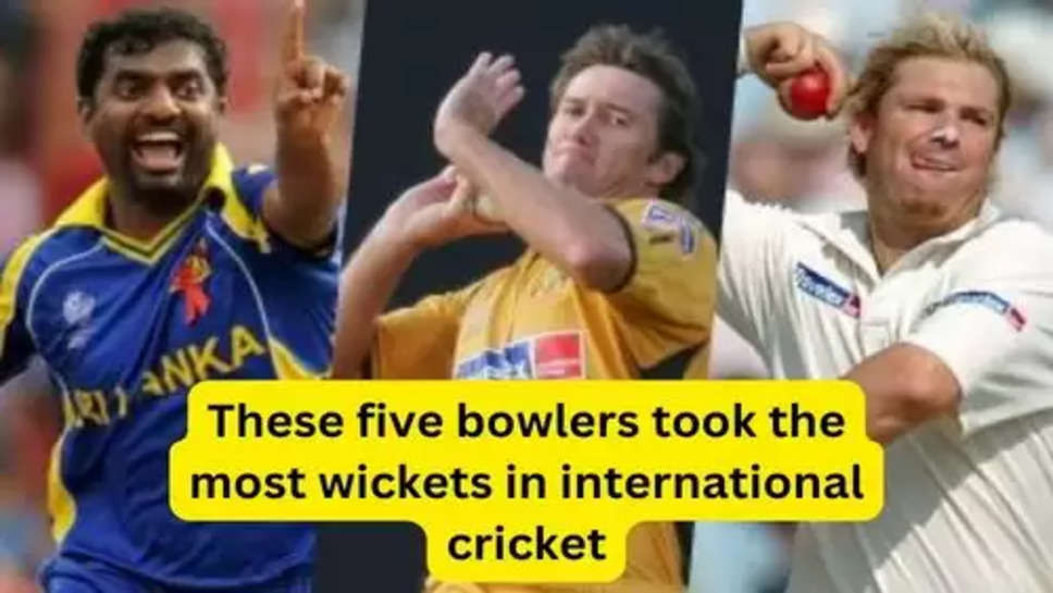 Highest Wicket Taker in International Cricket: इंटरनेशनल क्रिकेट में इन पांच गेंदबाजों ने झटके  सबसे ज्यादा विकेट