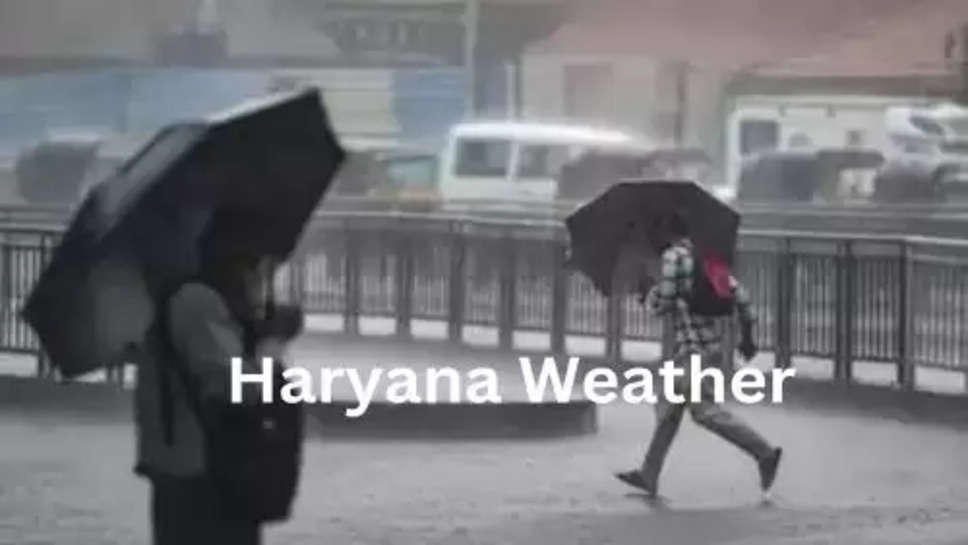 Haryana Weather: हरियाणा में फिर से बदला मौसम तेज हवा के साथ बारिश की संभावना